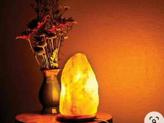 Lampa de sare de Himalaya / Солевые Лампы подарки/Veioze/ Ночник foto 7