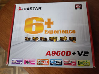 Biostar A960D+V2 комплект