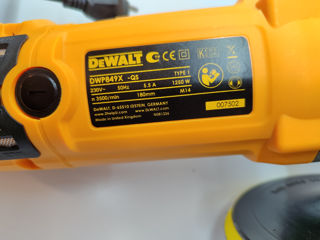 Новая полировальная машина DeWalt 1250W с регулировкой foto 8