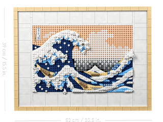 Lego Art Marele Val de lingă Kanagawa foto 2