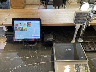 Echipament+SOFT automatizare magazine alimentare,restaurante fast food,berarii,buticuri cafea etc !!