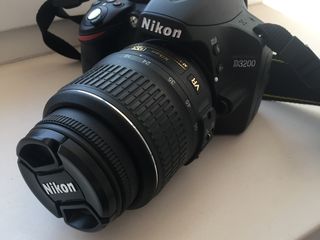 Продам в хорошие руки Nikon D3200 Kit VR 18-55 с чехлом, картой памяти и треногой в комплекте foto 2