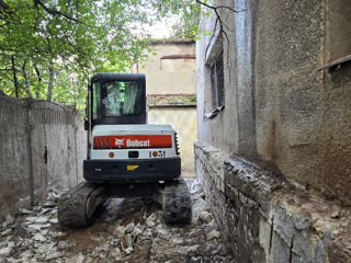 Servicii mini excavator bobcat kamaz foto 7