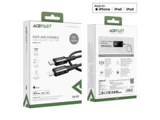 Cablu de date de încărcare din aliaj de aluminiu ACEFAST C4-01 USB-C la Lightning foto 8