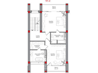 TownHouse în 3 nivele! str.  Salcâmilor, Stăuceni, 270m2 + 2 ari! foto 10