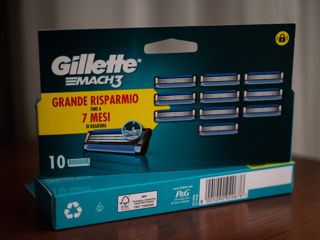 Кассеты для бритья Gillette Proglide, Mack 3 ; Lame de ras Gillette Skinguard Sensitive. foto 2