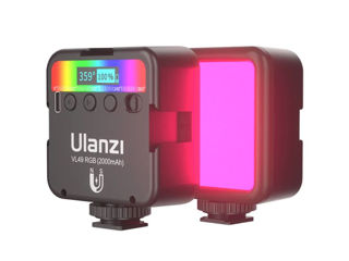 Lampa LED RGB Ulanzi VL49 2000 mA h foto 3