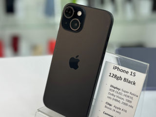 Iphone 15 128gb Black Garantie !