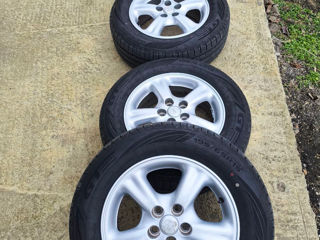 Set Jante Toyota Originiale și Cauciucuri GT Noi de vara 195/65 R15 foto 5