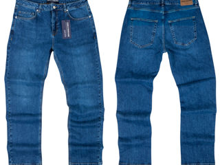 En-gros! Blugi bărbătești Carlo Mascone | 815 perechi | Regular Fit | Dark Blue & Blue foto 2