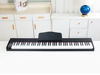 Цифровое пианино деревянное divers d885 wood black (новые, гарантия, рассрочка. бесплатная доставка) foto 7