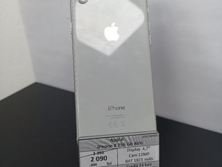 Apple iPhone 8 256 GB. 86%.  2090 lei