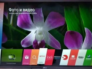 LED LG 32" Smart TV, HDMI х 2, Wi-Fi, USB, пульт,  внешний блок питания 19V foto 1