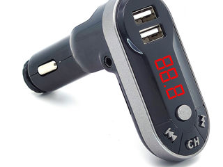 FM Модулятор трансмиттер для авто с Bluetooth USB MP3 AUX передатчик foto 2