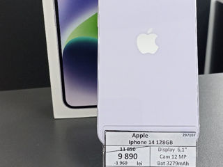 Apple iPhone 14  6/128Gb.pret 9890lei