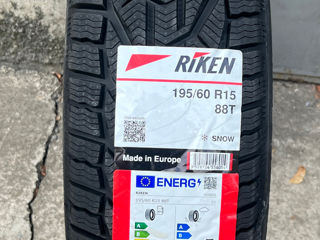 195/60 R15 Riken Snow (Michelin Group)/ Доставка, livrare toata Moldova