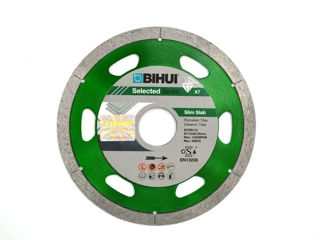 Disc diamantat  segmentat  ultrasubtire (125х1.1x22.2х7mm) dcds125 bihui