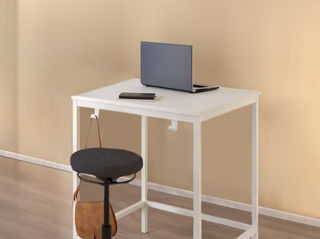 Set de mobilă pentru oficiu IKEA (Alb/Gri Închis)