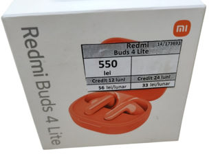 Наушники Redmi Buds 4 Lite  550 lei