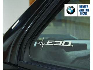 Sticker geam - BMW E30 foto 1