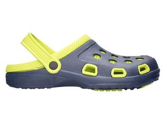 Papuci crocs MARINE - albastru cu verde / Кроксы MARINE сине-зеленые foto 2