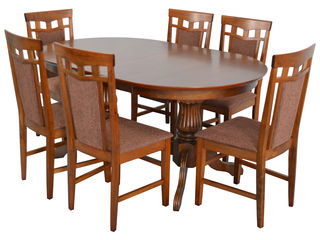 Стол в 3 сложения новый цена от 6990 лей. 6-12 персон. foto 17