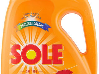 Detergent lichid SOLE Color cu Ulei de Argan, 40 spalari