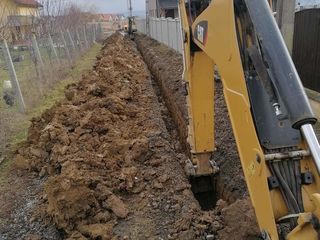 Bobcat amenajare teren excavator foto 5