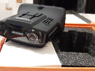 Видеорегистратор с антирадар GPS Marubox M600 Plus + задняя камера