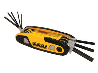 Set chei hexagonale dewalt- dwht0-70263/набор шестигранников dewalt dwht0-70263 foto 3