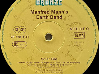 Manfred Mann's Earth Band – Solar Fire Vinyl foto 6