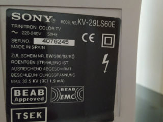 Sony Trinitron (73см) 100Hz + стол к нему - 1500лей foto 4