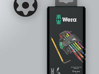 Wera 967/9 TX BO Multicolour 1 SB Набор Г-образных ключей