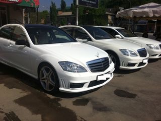 Mercedes-benz S-class alb/negru pentru nunta ta!!! 20€/1h foto 10