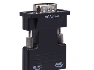 Адаптер-переходник VGA - HDM /  HDM -VGA foto 6