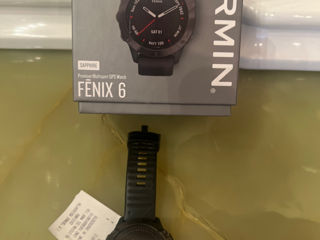 Garmin Fenix 6 sapphire Gray Gray foto 4