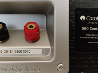 Great quality Cambridge Audio S50 Centre loudspeaker foto 7