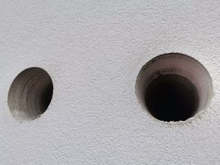 Отверстия для канализаций водопровода принудительной вентиляции кухонной вытяжки кондиционеров, foto 4