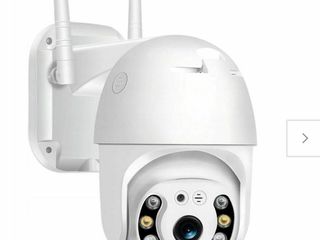 4 MP. PTZ ip-camera video wifi exterior , камера видеонаблюдения птз, поворотная наружная.