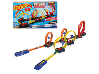 Hot Wheels pistă Cursă cu mai multe circuite