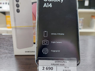 Samsung A14 4/64Gb New / 2690 Lei