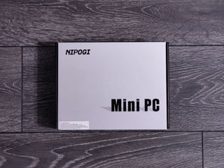 Intel N100 / 16GB Ram / 500GB SSD / MiniPC Nipogi / Nou Sigilat / New Sealed / Новый Запечатанный