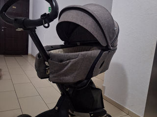 Carucior 3in1 Stokke Xplory v6 și Suportul ISOFIX foto 2