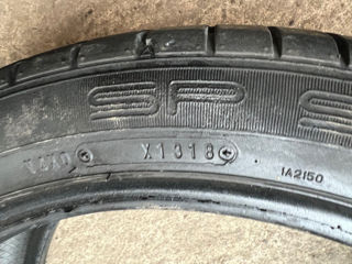 Продам 2 б.у ската 215/45 R18 Dunlop Sp sport maxx foto 8