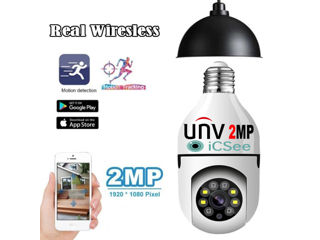 Camera IP Robot WiFi Bec 2MP soft: icsee Microfon, dinamic, inregistrare video pe micrCD foto 9