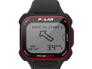 Ceas Polar Rc3 Cu Gps Si Centura Hrm Negru foto 1