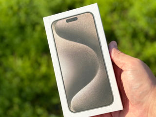 iPhone 15 Pro Max 1 TB Natural Titanium Sigilat
