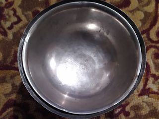 Серебряная ваза и ложка foto 2