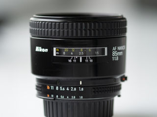 Nikon 85mm f/1.8D Bălți foto 9