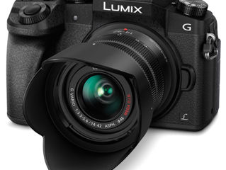 Panasonic Lumix DMC-G7 cu obiectiv 14-42mm. Nou.